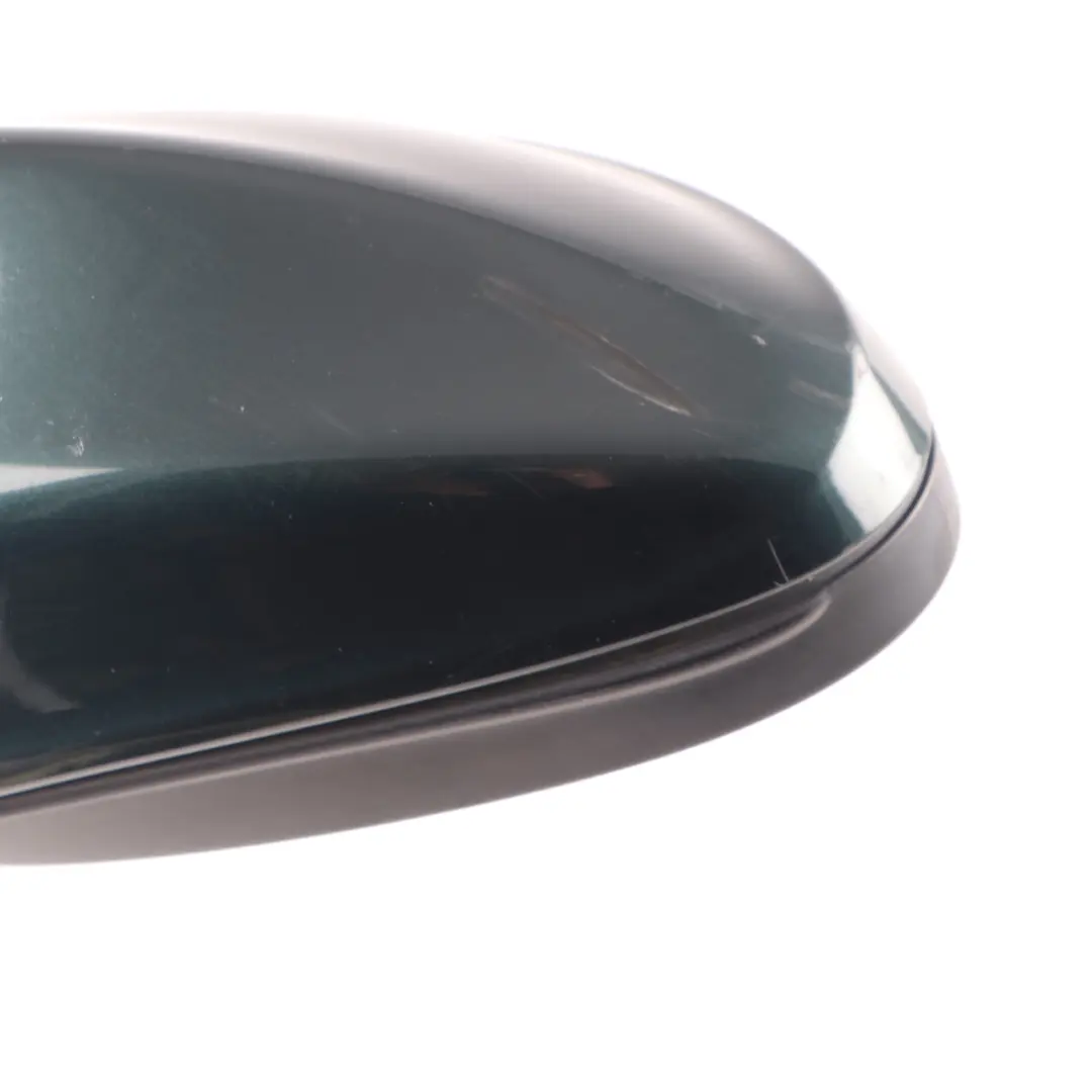 BMW E90 E91 Heated Left N/S Wing Mirror Tiefgruen Deep Green A43 - SKU rhd-7189947-TG - Part number 7189947