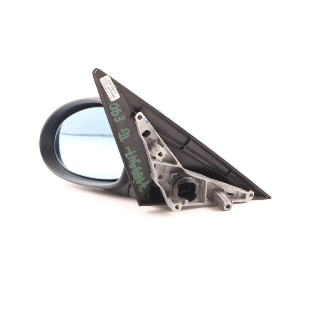 BMW E90 E91 Heated Left N/S Wing Mirror Tiefgruen Deep Green A43 - SKU rhd-7189947-TG - Part number 7189947