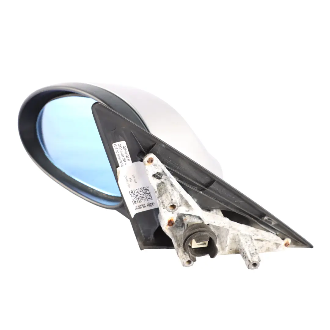 BMW 3 Series 3 E90 E91 Heated Left Wing Mirror N/S Titansilber Titan Silver 354 - SKU rhd-7189947-TS4 - Part number 7189947