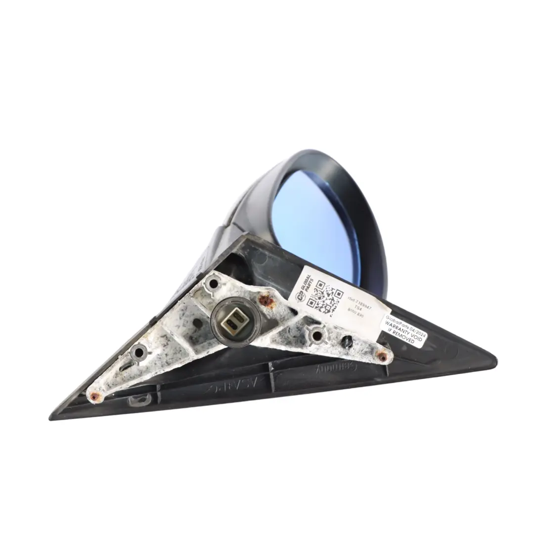 BMW 3 Series 3 E90 E91 Heated Left Wing Mirror N/S Titansilber Titan Silver 354 - SKU rhd-7189947-TS4 - Part number 7189947