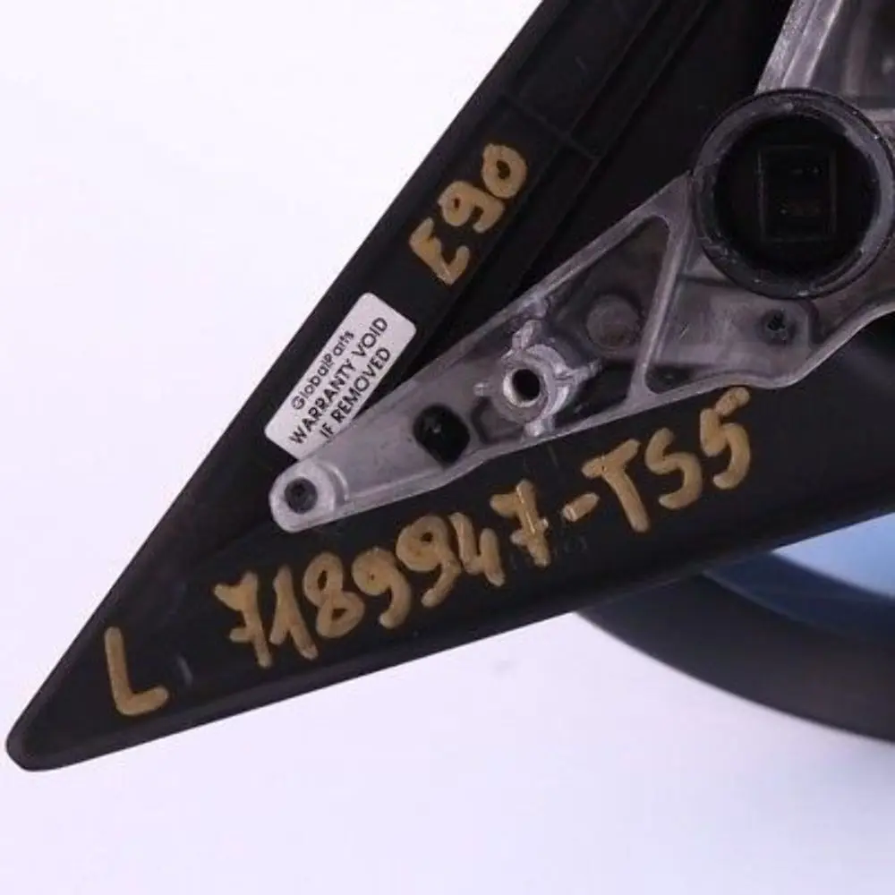 BMW 3 Series 5 E90 E91 Heated Left Wing Mirror N/S Titansilber Titan Silver 354 - SKU rhd-7189947-TS5 - Part number 7189947