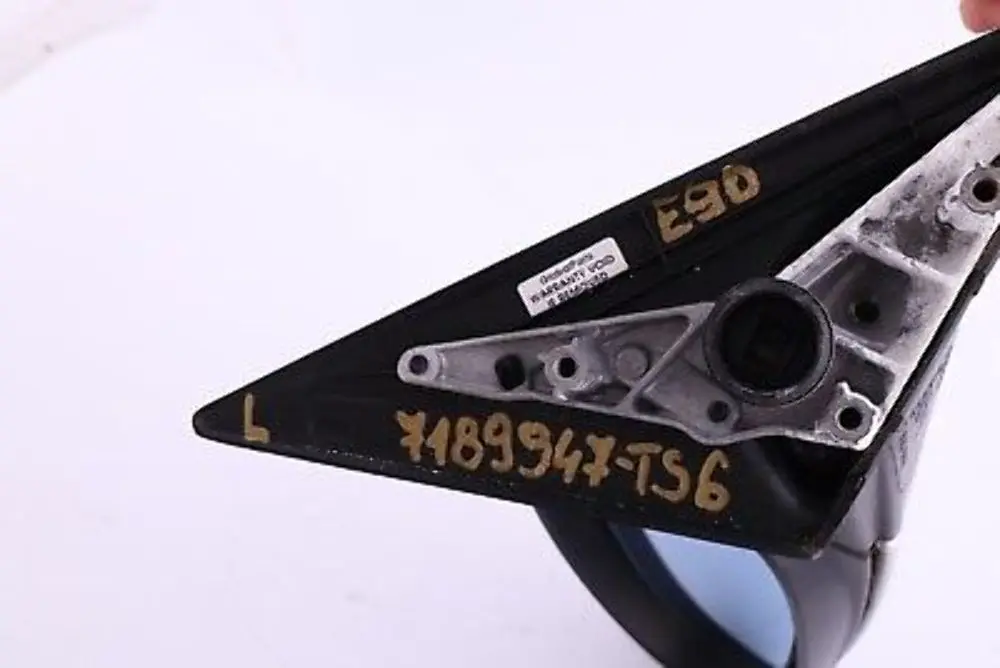 Heated Left Wing Mirror N/S Titansilber Titan Silver 354 to BMW 3 Series 6 E90 E91 with Part number 7189947 BMW 3 Series 6 E90 E91 Heated Left Wing Mirror N/S Titansilber Titan Silver 354 - SKU rhd-7189947-TS6 - Part number 7189947