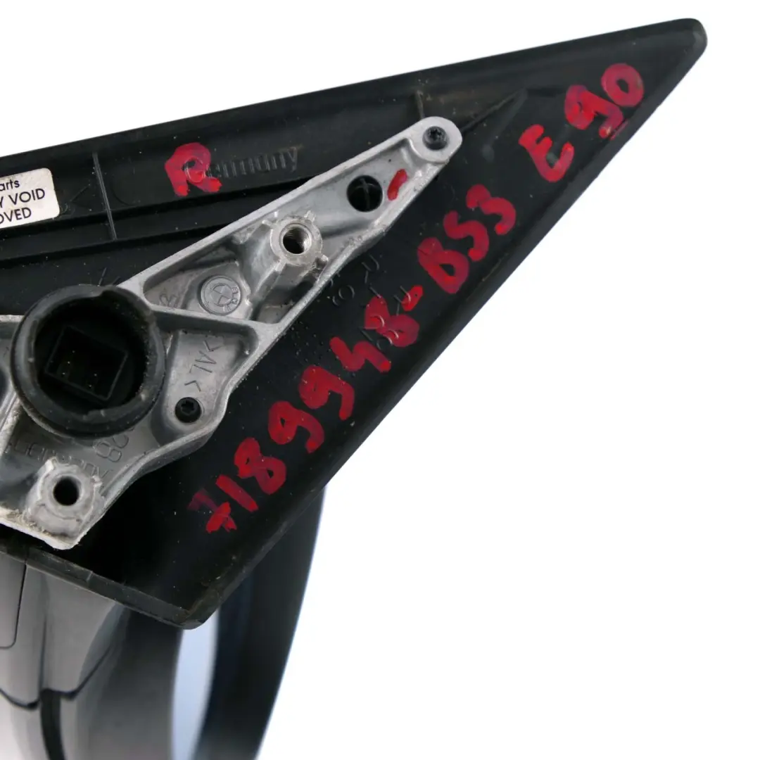 Wing Mirror BMW E90 E91 4 Heated Right O/S Door Black Sapphire Metallic 475 to with Part number 7189948 Wing Mirror BMW E90 E91 4 Heated Right O/S Door Black Sapphire Metallic 475 - SKU rhd-7189948-BS4 - Part number 7189948