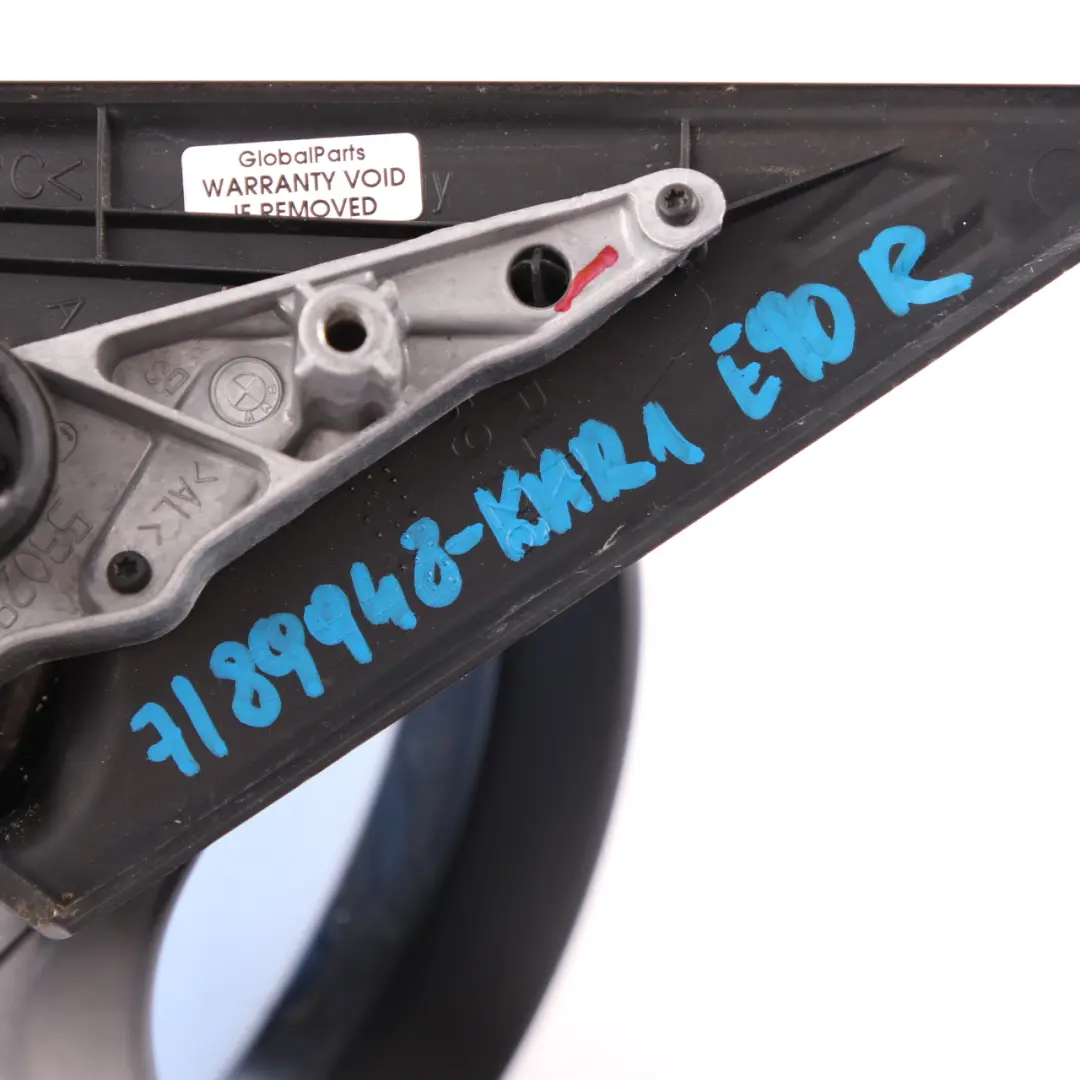 BMW 3 Series E90 E91 1 Heated Right Wing Mirror O/S Karmesinrot Karmesin Red - SKU rhd-7189948-KAR1 - Part number 7189948