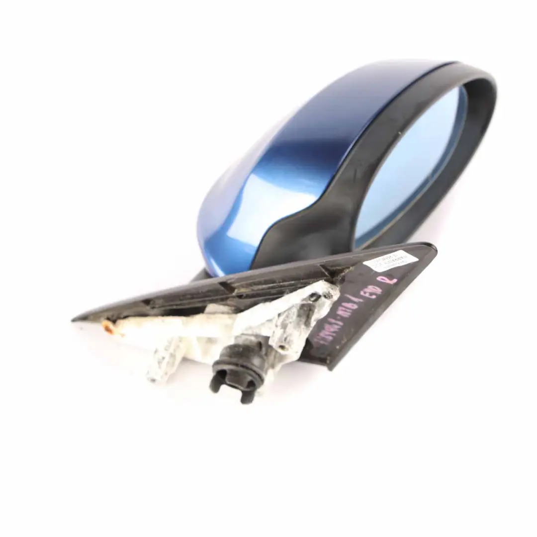Heated Right Wing Mirror O/S Montegoblau Montego Blue to BMW 3 Series 1 E90 E91 with Part number 7189948 BMW 3 Series 1 E90 E91 Heated Right Wing Mirror O/S Montegoblau Montego Blue - SKU rhd-7189948-MTB1 - Part number 7189948
