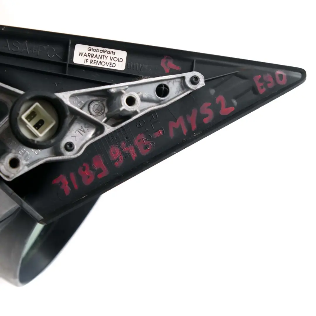 Heated Right Driver Wing Mirror O/S Mysticblau Mystic Blue to BMW 3 E90 E91 2 with Part number 7189948 BMW 3 E90 E91 2 Heated Right Driver Wing Mirror O/S Mysticblau Mystic Blue - SKU rhd-7189948-MYS2 - Part number 7189948