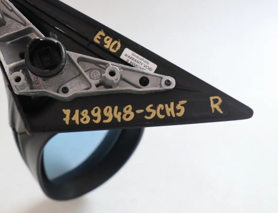 Heated Right Wing Mirror 5 Pins O/S Schwarz 2 Black 668 to BMW 3 Series 5 E90 E91 with Part number 7189948-SCH BMW 3 Series 5 E90 E91 Heated Right Wing Mirror 5 Pins O/S Schwarz 2 Black 668 - SKU rhd-7189948-SCH5 - Part number 7189948-SCH