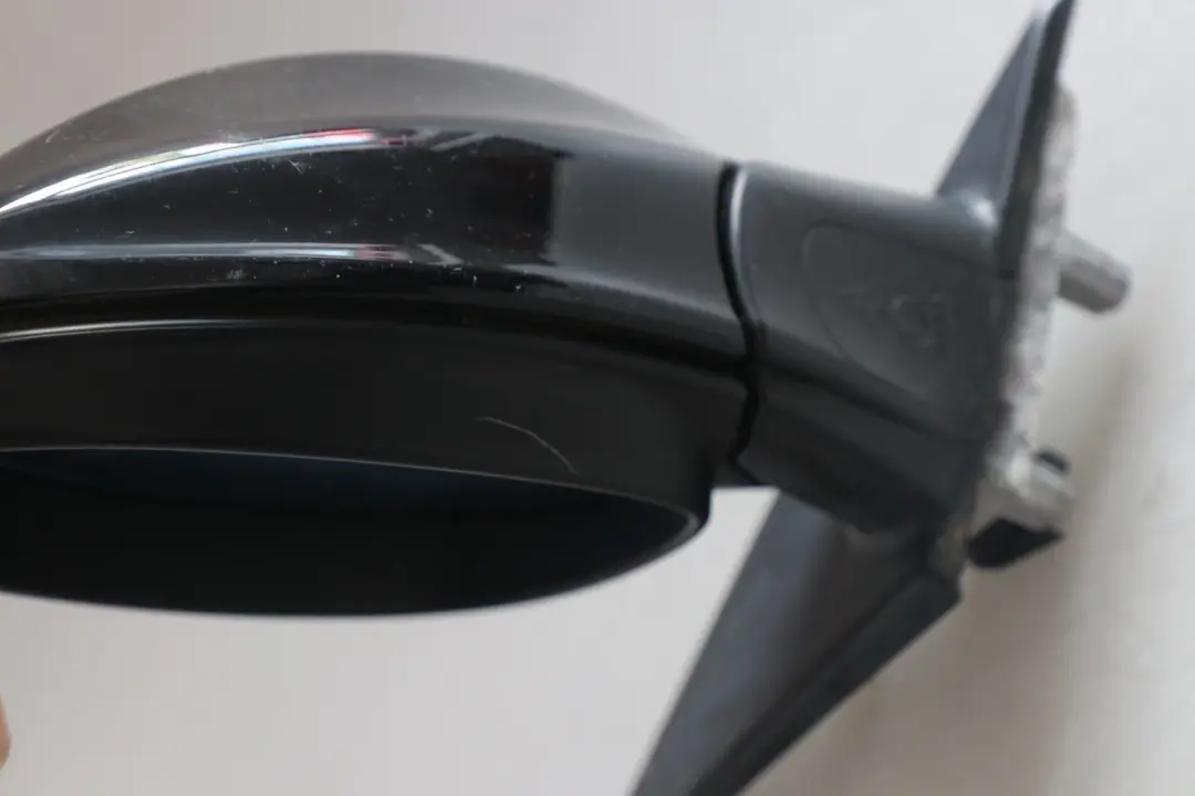 BMW 3 Series 5 E90 E91 Heated Right Wing Mirror 5 Pins O/S Schwarz 2 Black 668 - SKU rhd-7189948-SCH5 - Part number 7189948-SCH