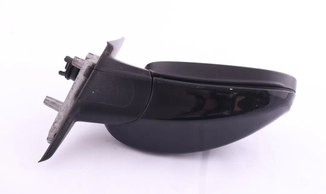 BMW 3 Series 6 E90 E91 Heated Right Wing Mirror 5 Pins O/S Schwarz 2 Black 668 - SKU rhd-7189948-SCH6 - Part number 7189948