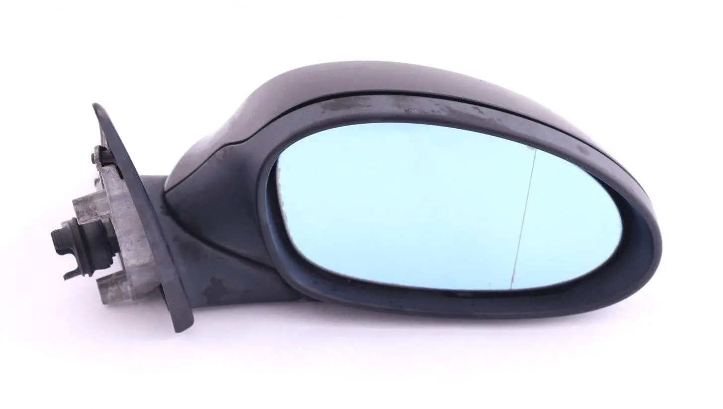 BMW 3 Series 6 E90 E91 Heated Right Wing Mirror 5 Pins O/S Schwarz 2 Black 668