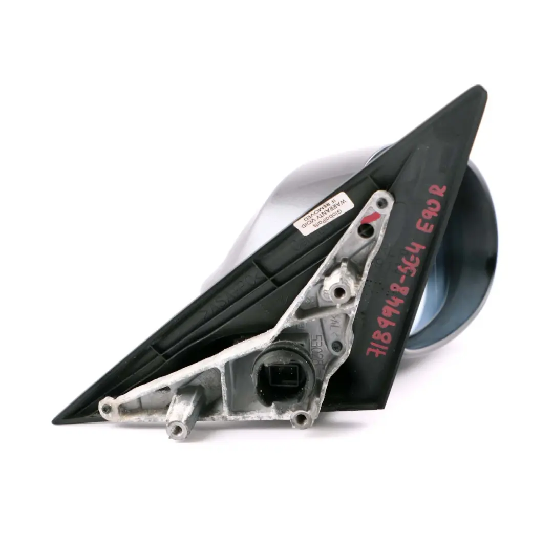 BMW 3 E90 E91 Heated Right Wing Mirror O/S Sparkling Graphite Metallic A22 - SKU rhd-7189948-SG4 - Part number 7189948