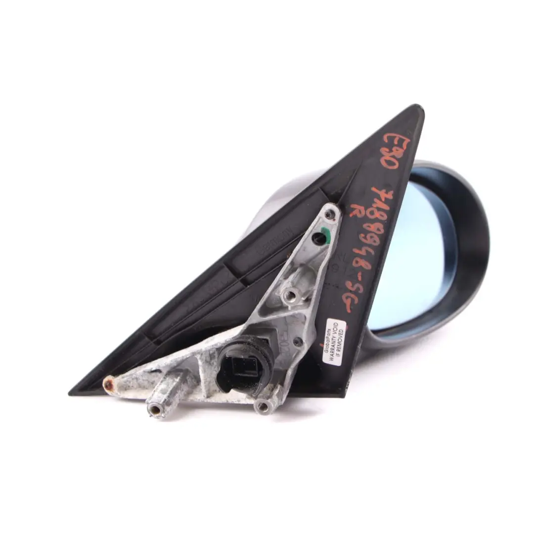 BMW 3 Series E90 E91 Heated Right Wing Mirror O/S Sparkling Graphite Metallic - SKU rhd-7189948-SG - Part number 7189948-SG