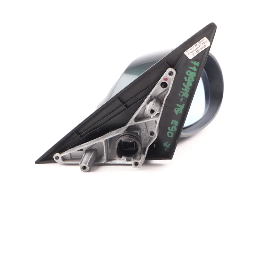 Heated Right O/S Wing Mirror Tiefgruen Deep Green A43 to BMW E90 E91 with Part number 7189948 BMW E90 E91 Heated Right O/S Wing Mirror Tiefgruen Deep Green A43 - SKU rhd-7189948-TG - Part number 7189948