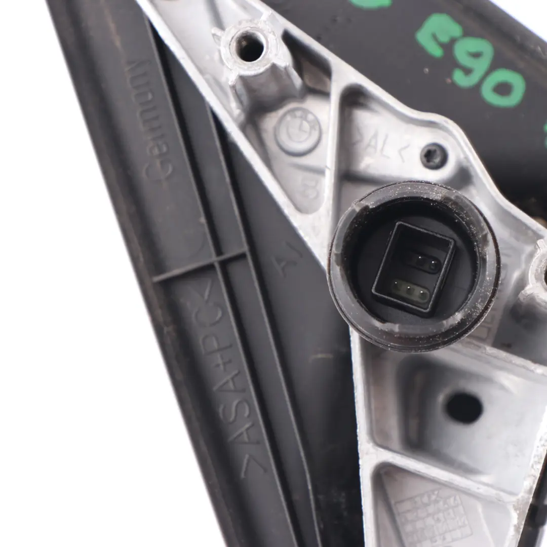 Heated Right O/S Wing Mirror Tiefgruen Deep Green A43 to BMW E90 E91 with Part number 7189948 BMW E90 E91 Heated Right O/S Wing Mirror Tiefgruen Deep Green A43 - SKU rhd-7189948-TG - Part number 7189948