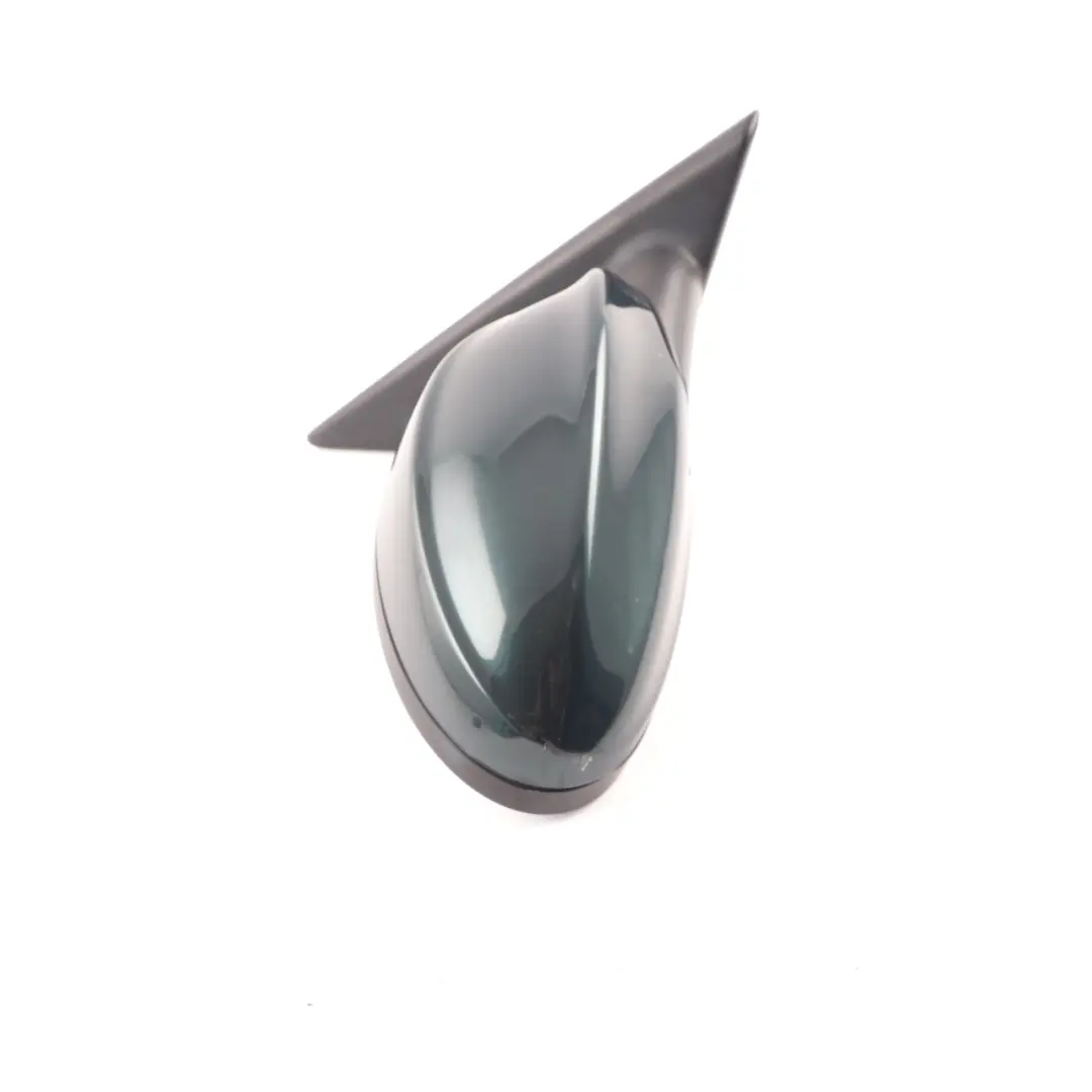 BMW E90 E91 Heated Right O/S Wing Mirror Tiefgruen Deep Green A43 - SKU rhd-7189948-TG - Part number 7189948
