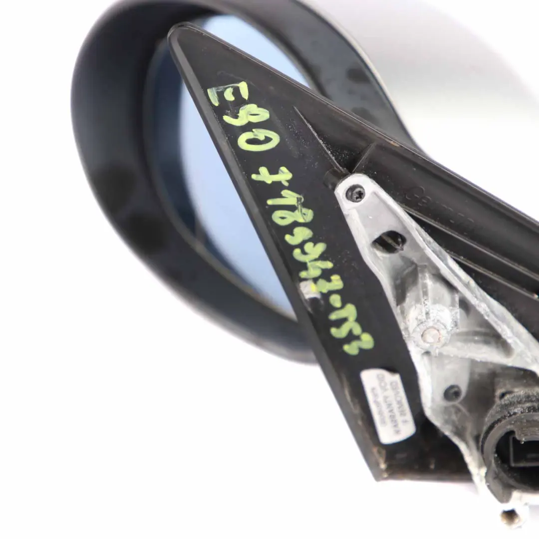 BMW 3 Series E90 E91 Heated Right Wing Mirror O/S Titansilber Titan Silver 354 - SKU rhd-7189948-TS3 - Part number 7189948