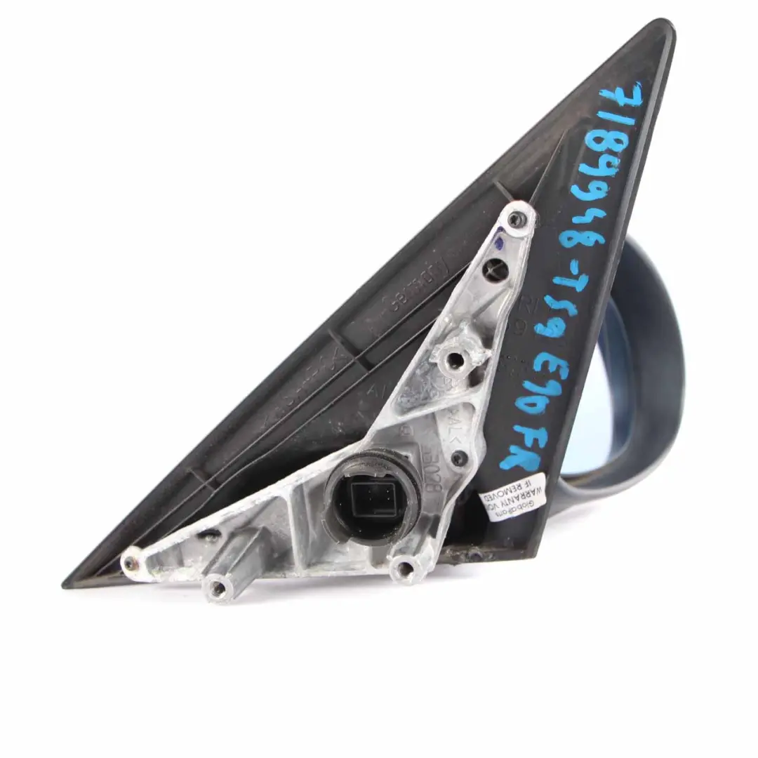 Heated Right Wing Mirror O/S Titansilber Titan Silver 354 to BMW 3 Series 6 E90 E91 with Part number 7189948 BMW 3 Series 6 E90 E91 Heated Right Wing Mirror O/S Titansilber Titan Silver 354 - SKU rhd-7189948-TS6 - Part number 7189948