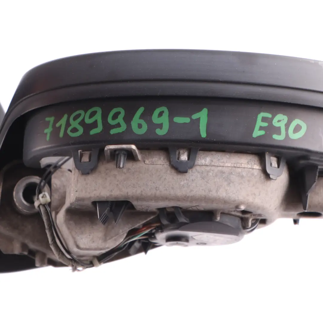 Wing Mirror BMW E90 E91 Power Fold Heated Door Left N/S Outside 3 Pins to with Part number 7189969 Wing Mirror BMW E90 E91 Power Fold Heated Door Left N/S Outside 3 Pins - SKU rhd-7189969-1 - Part number 7189969