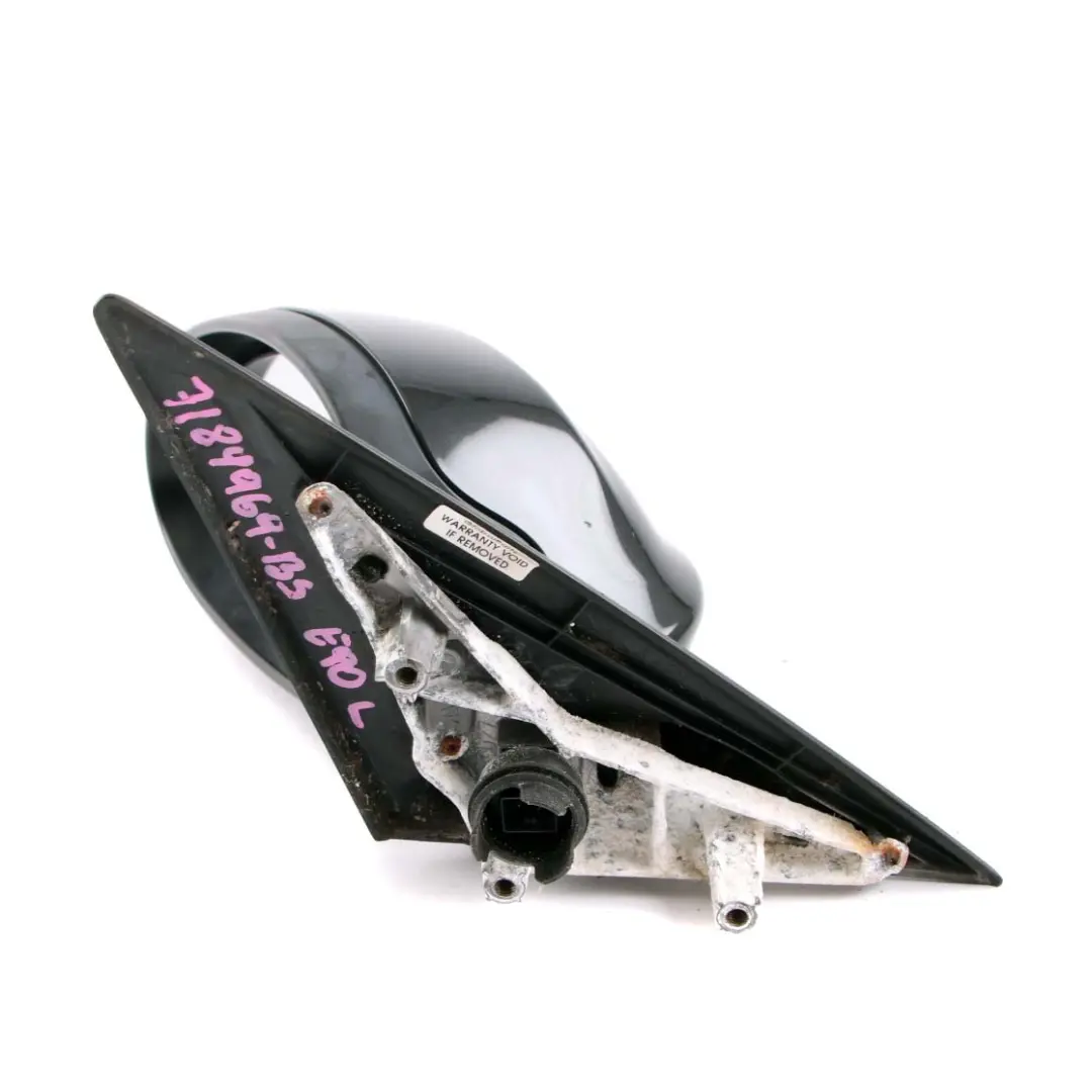  Wing Mirror BMW E90 E91 Power Fold Heated Left N/S Black Sapphire Metallic 475 - SKU rhd-7189969-BS - Part number 7189969