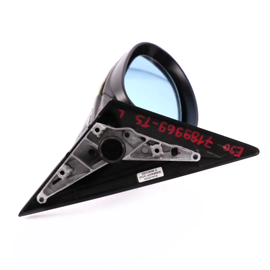 BMW 3 Series E90 E91 Power Fold Heated Left Wing Mirror N/S Titansilber Silver - SKU rhd-7189969-TS - Part number 7189969