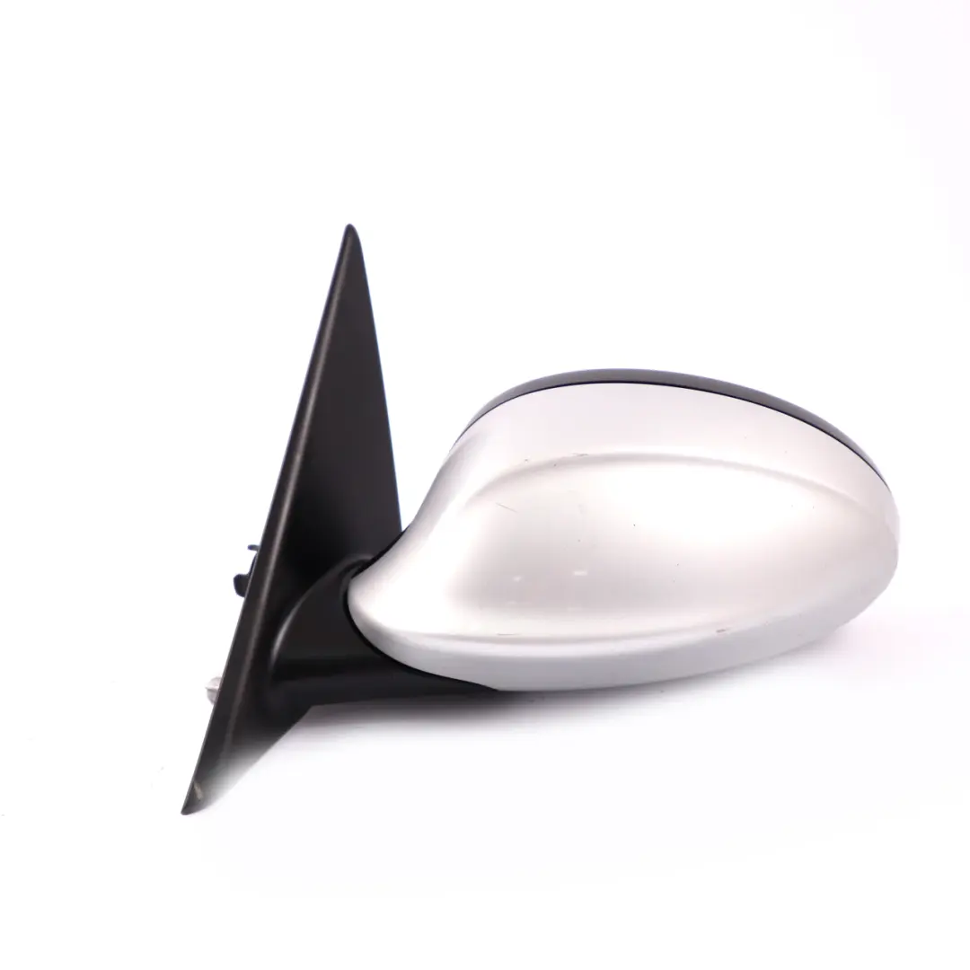 BMW 3 Series E90 E91 Power Fold Heated Left Wing Mirror N/S Titansilber Silver - SKU rhd-7189969-TS - Part number 7189969