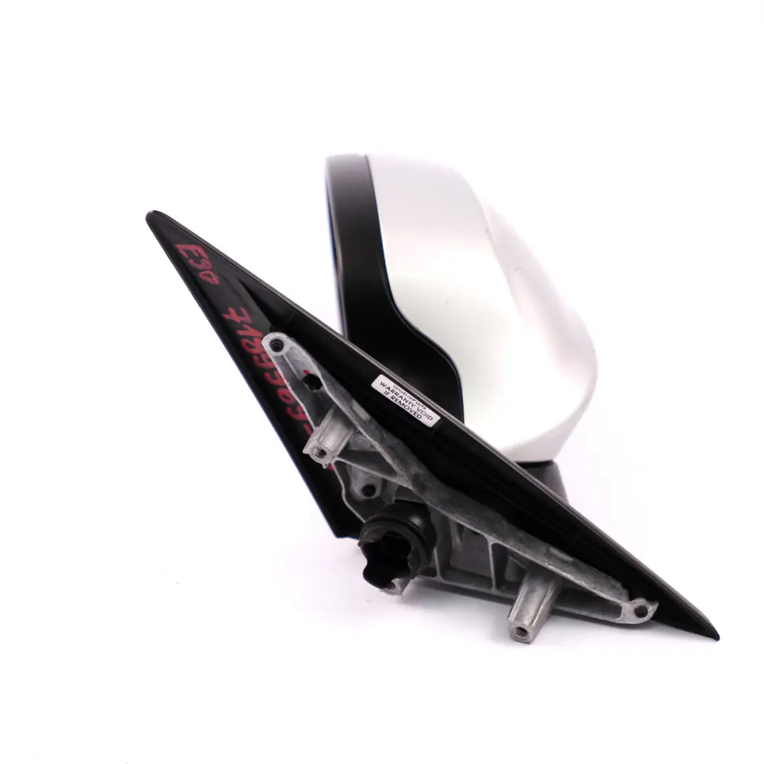 BMW 3 Series E90 E91 Power Fold Heated Left Wing Mirror N/S Titansilber Silver - SKU rhd-7189969-TS - Part number 7189969