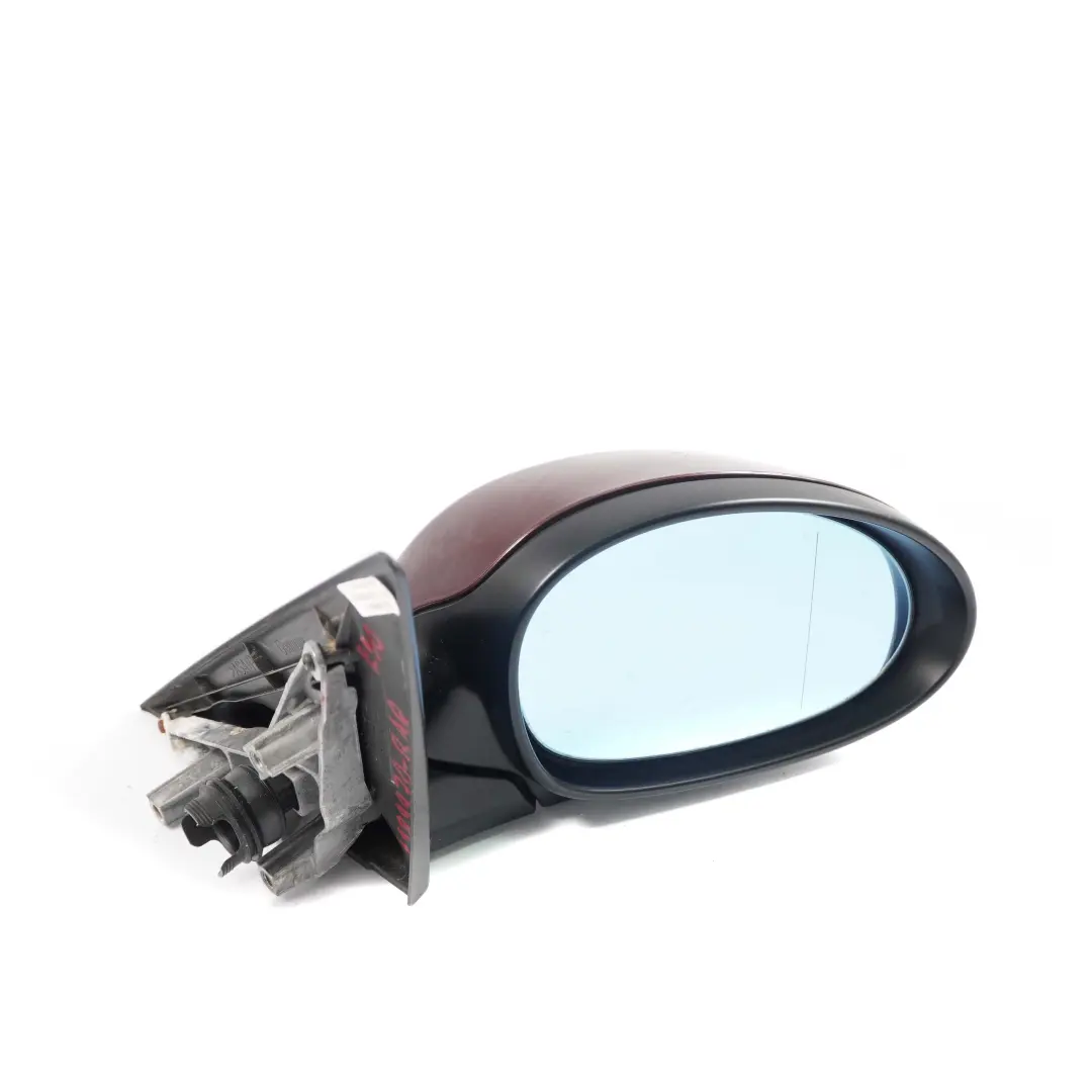  Wing Mirror BMW E90 E91 Power Fold Heated Right O/S Barberarot Barbera Red A39 - SKU rhd-7189970-BAR - Part number 7189970