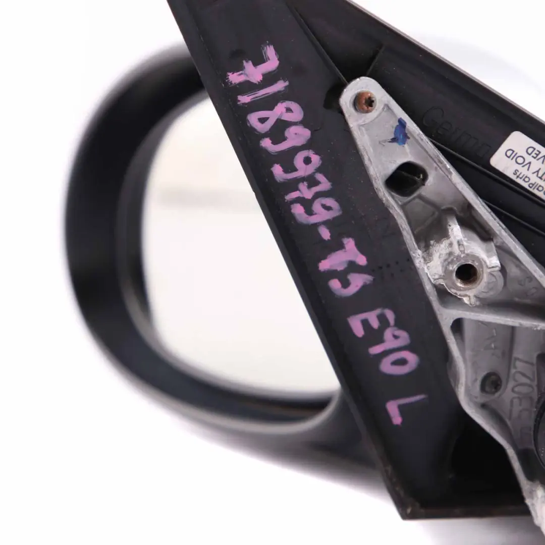 Wing Mirror BMW E90 E91 Power Fold Auto Dip Left N/S Titansilber Metallic 354 to with Part number 7189979 Wing Mirror BMW E90 E91 Power Fold Auto Dip Left N/S Titansilber Metallic 354 - SKU rhd-7189979-TS - Part number 7189979