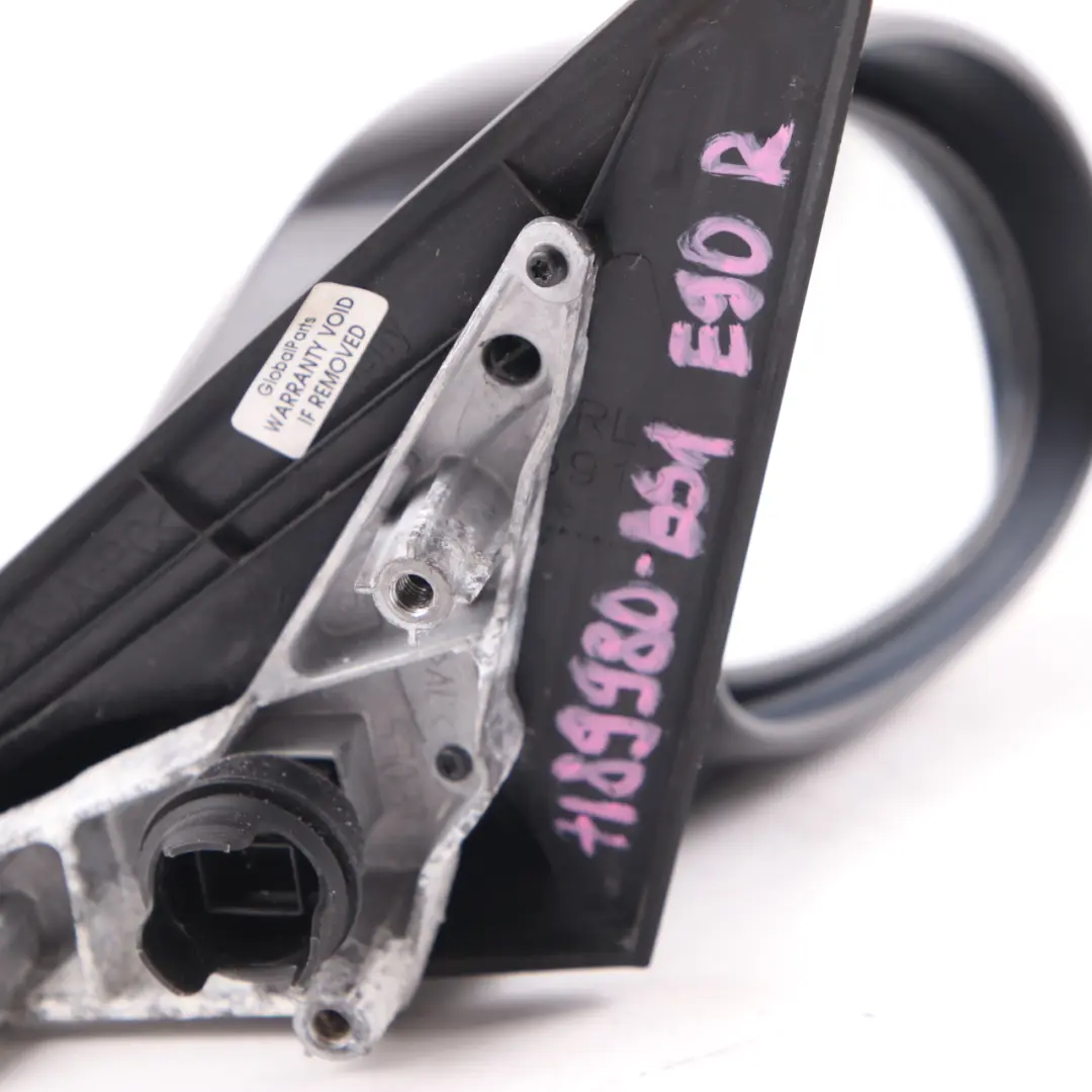  Wing Mirror BMW E90 E91 Door Right O/S Outside Black Sapphire Metallic - 475 - SKU rhd-7189980-BS1 - Part number 7189980