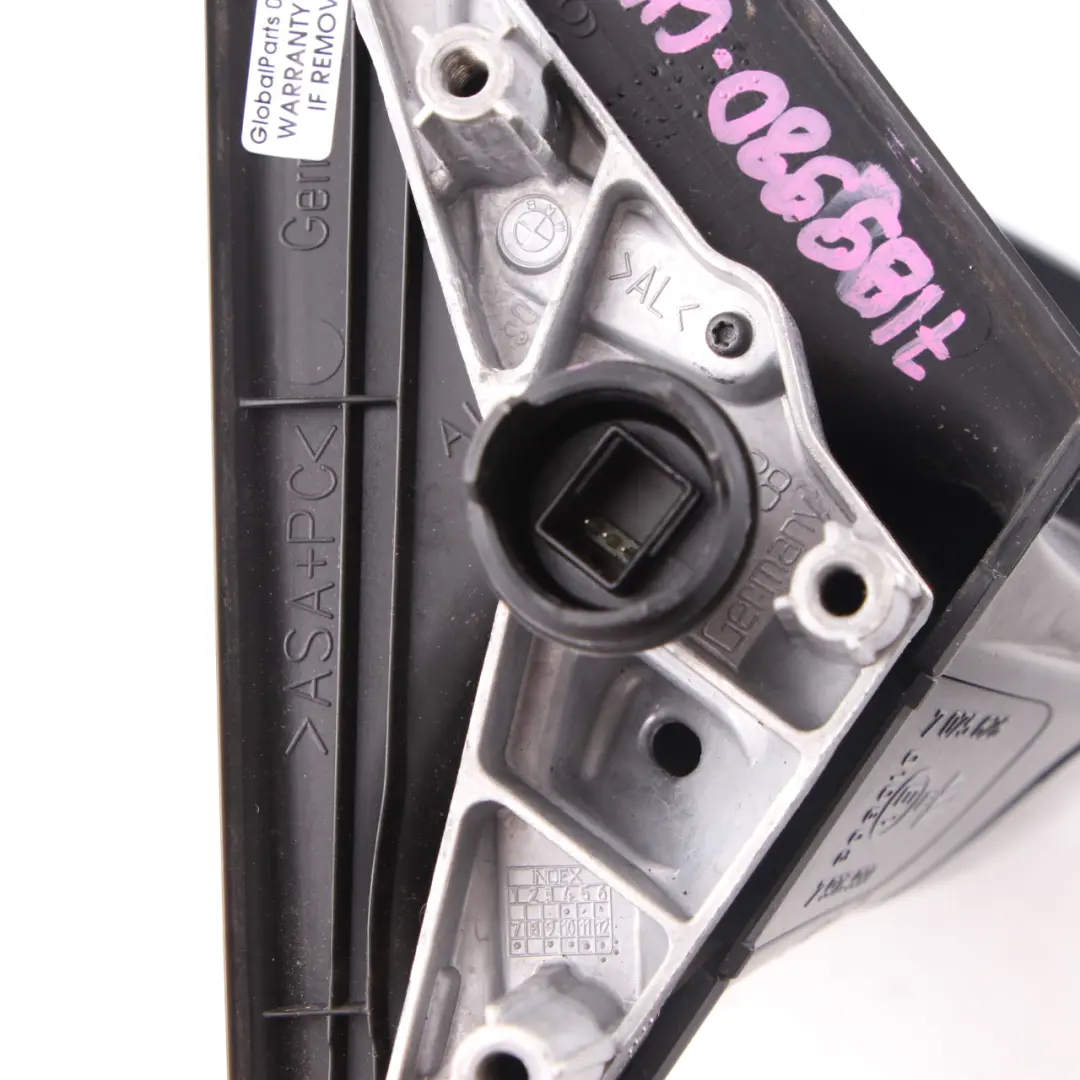 Wing Mirror BMW E90 E91 Auto Dip Door Right O/S Outside Carbonschwarz Black 416 to with Part number 7189980 Wing Mirror BMW E90 E91 Auto Dip Door Right O/S Outside Carbonschwarz Black 416 - SKU rhd-7189980-CAR1 - Part number 7189980