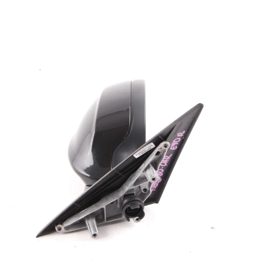 Wing Mirror BMW E90 E91 Auto Dip Door Right O/S Outside Carbonschwarz Black 416 to with Part number 7189980 Wing Mirror BMW E90 E91 Auto Dip Door Right O/S Outside Carbonschwarz Black 416 - SKU rhd-7189980-CAR - Part number 7189980