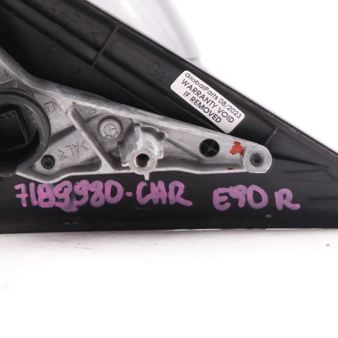 Wing Mirror BMW E90 E91 Auto Dip Door Right O/S Outside Carbonschwarz Black 416 to with Part number 7189980 Wing Mirror BMW E90 E91 Auto Dip Door Right O/S Outside Carbonschwarz Black 416 - SKU rhd-7189980-CAR - Part number 7189980