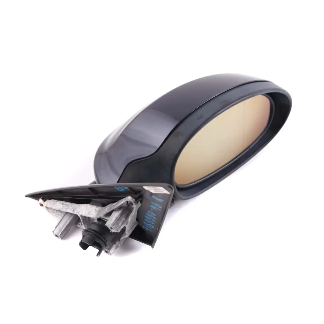BMW E90 E91 Power Fold Auto Dip Right Wing Mirror O/S Monacoblau Monaco Blue A35 - SKU rhd-7189980-MB - Part number 7189980