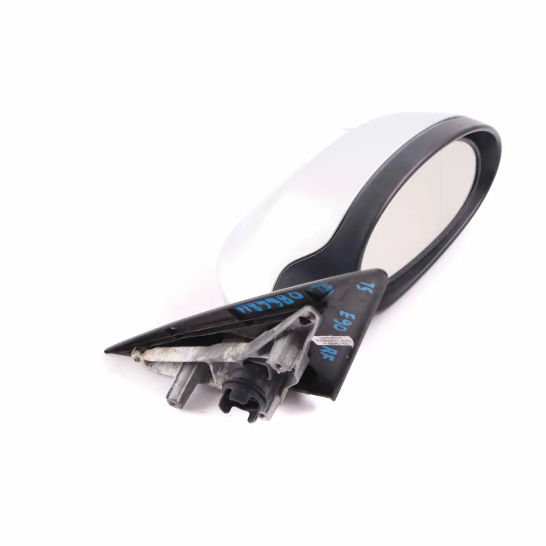 Wing Mirror BMW E90 E91 Power Fold Auto Dip Right O/S Titansilber Silver 354 to with Part number 7189980 Wing Mirror BMW E90 E91 Power Fold Auto Dip Right O/S Titansilber Silver 354 - SKU rhd-7189980-TS - Part number 7189980