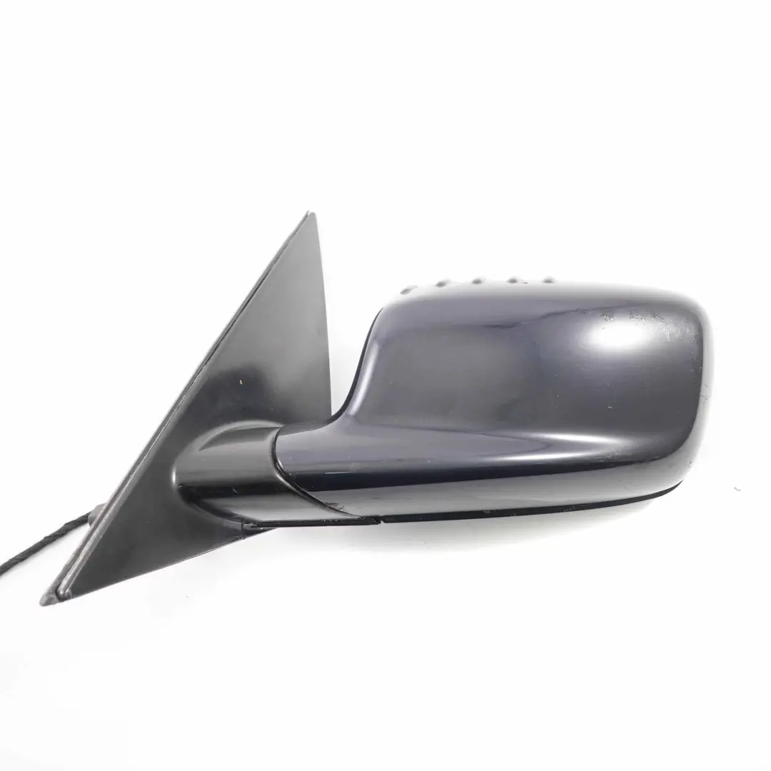  Wing Mirror BMW E65 E66 Heated Left Door N/S Monacoblau Blue Metallic - A35 - SKU rhd-7190181-MB - Part number 7190181