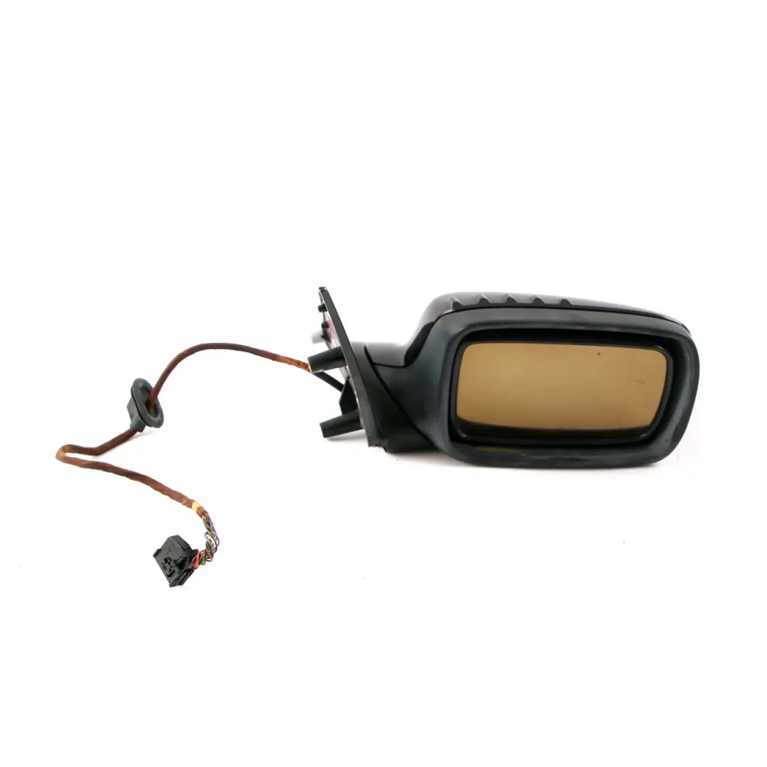 BMW 7 E65 Auto Dip Power Fold Memory Wing Mirror Right O/S Black Sapphire 475 - SKU rhd-7190638-BS - Part number 7190638
