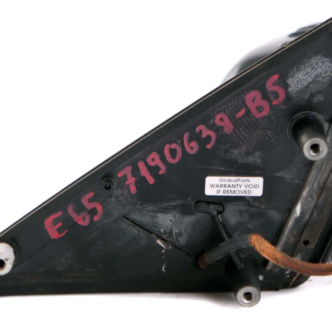 Dip Power Fold Memory Wing Mirror Right O/S Black Sapphire 475 to BMW 7 E65 Auto with Part number 7190638 BMW 7 E65 Auto Dip Power Fold Memory Wing Mirror Right O/S Black Sapphire 475 - SKU rhd-7190638-BS - Part number 7190638