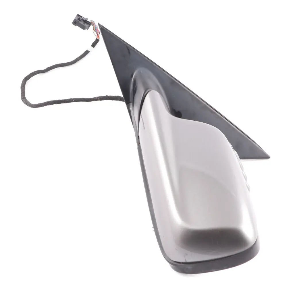 Wing Mirror Auto Dip Power Fold Memory Left N/S Sterlingrau Grey 472 to BMW E65 with Part number 7190639 BMW E65 Wing Mirror Auto Dip Power Fold Memory Left N/S Sterlingrau Grey 472 - SKU rhd-7190639-STG - Part number 7190639