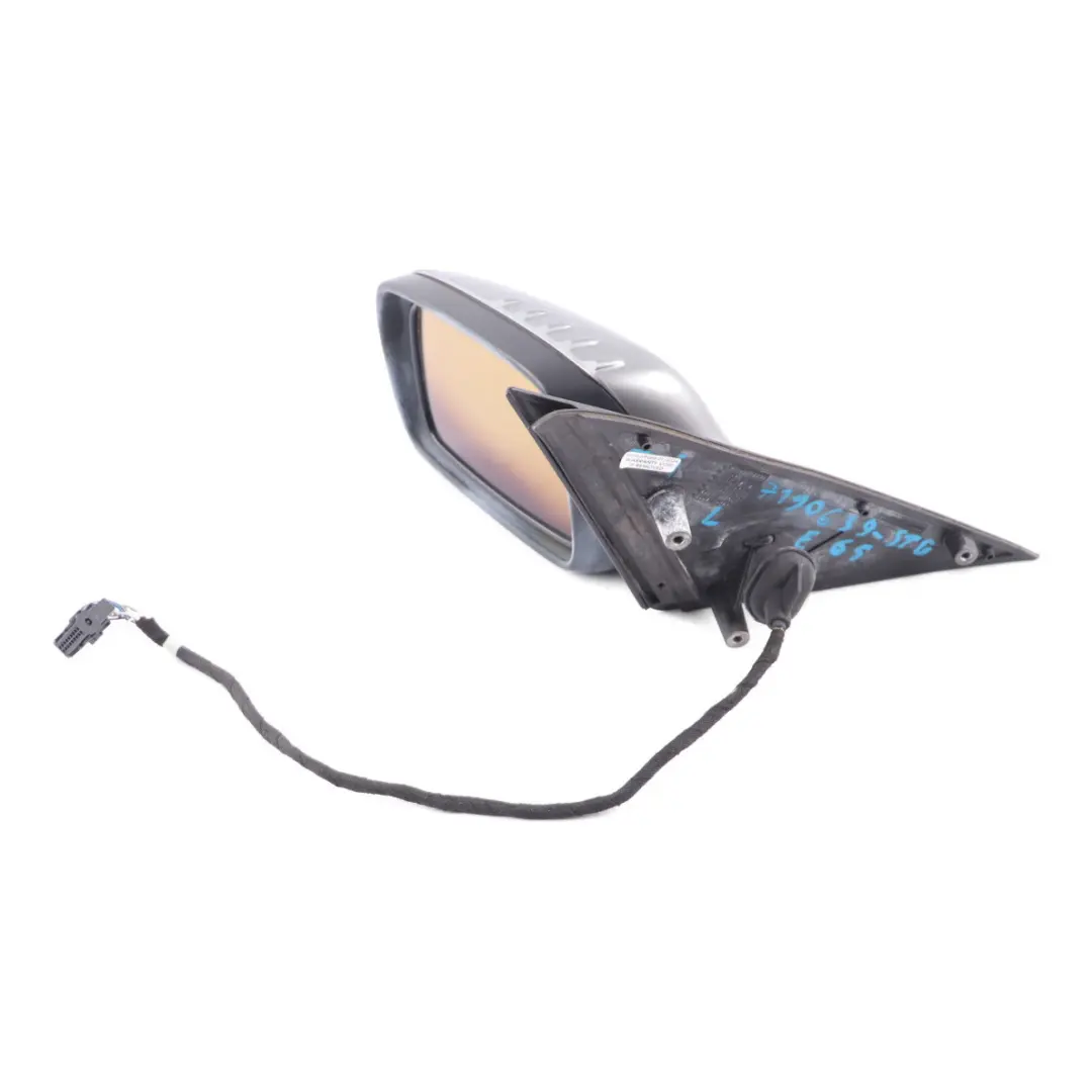 Wing Mirror Auto Dip Power Fold Memory Left N/S Sterlingrau Grey 472 to BMW E65 with Part number 7190639 BMW E65 Wing Mirror Auto Dip Power Fold Memory Left N/S Sterlingrau Grey 472 - SKU rhd-7190639-STG - Part number 7190639