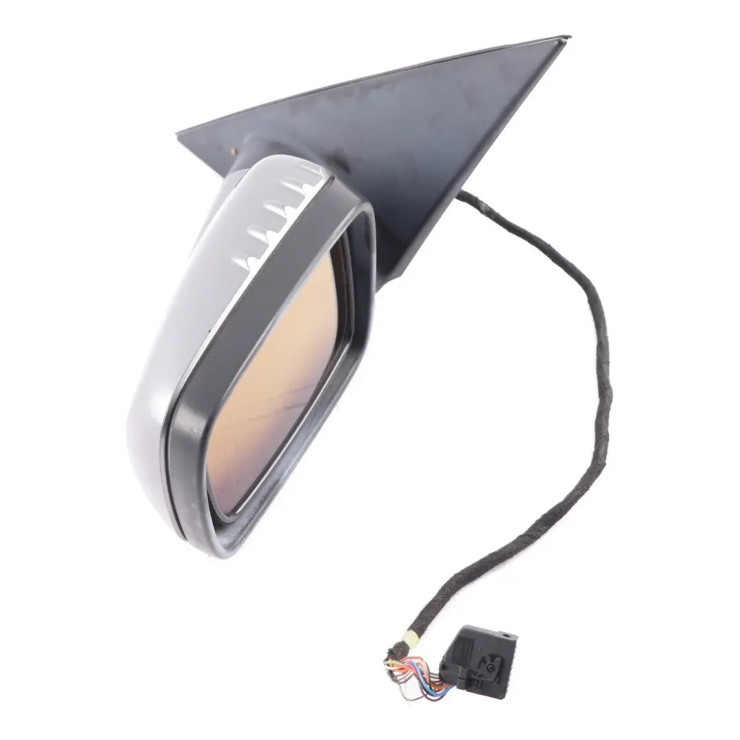 Wing Mirror Auto Dip Power Fold Memory Left N/S Sterlingrau Grey 472 to BMW E65 with Part number 7190639 BMW E65 Wing Mirror Auto Dip Power Fold Memory Left N/S Sterlingrau Grey 472 - SKU rhd-7190639-STG - Part number 7190639