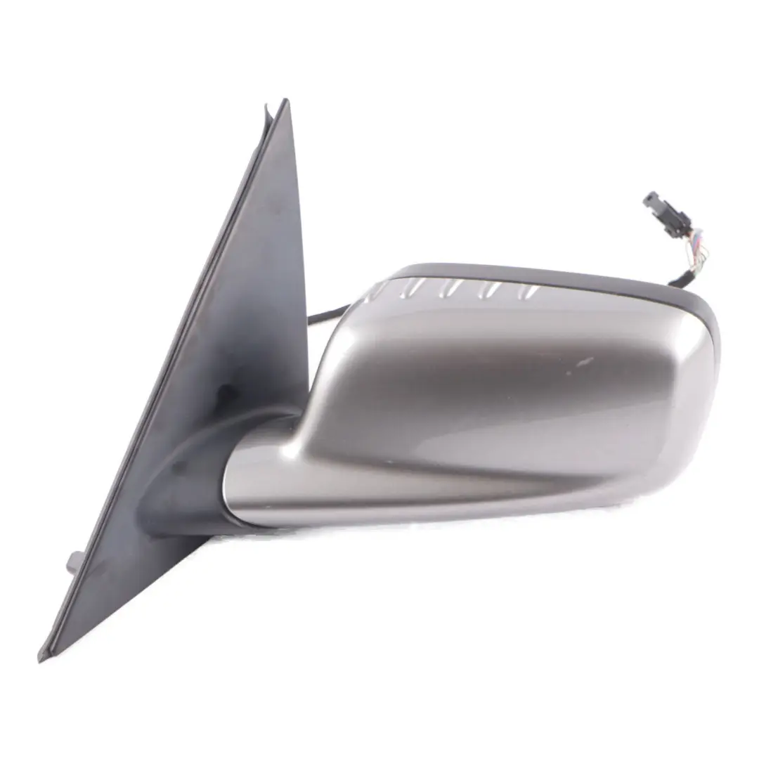 Wing Mirror Auto Dip Power Fold Memory Left N/S Sterlingrau Grey 472 to BMW E65 with Part number 7190639 BMW E65 Wing Mirror Auto Dip Power Fold Memory Left N/S Sterlingrau Grey 472 - SKU rhd-7190639-STG - Part number 7190639