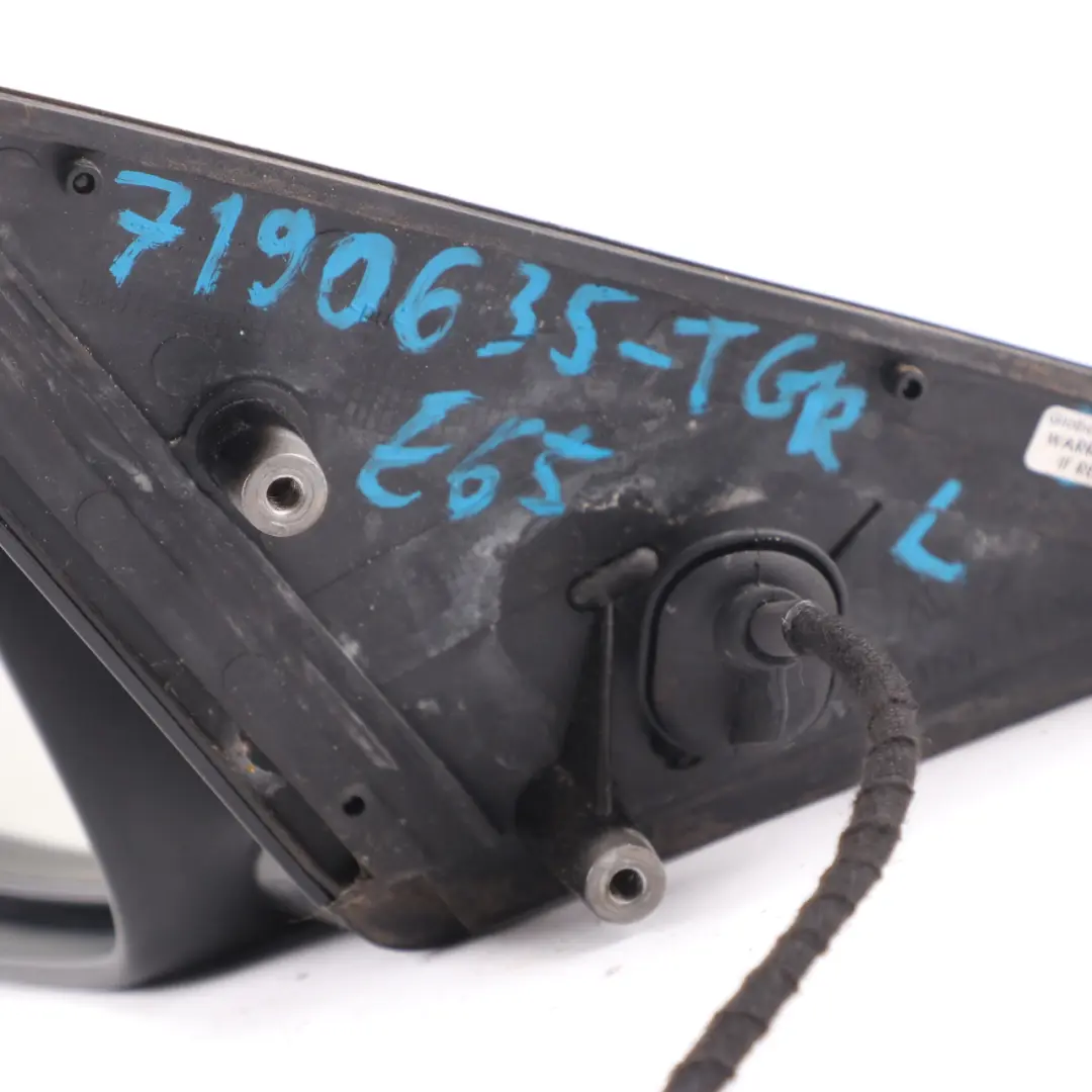 Wing Mirror BMW E65 E66 High Gloss Auto Dip Heated Left N/S Titan Grey - A36 to with Part number 7190653 Wing Mirror BMW E65 E66 High Gloss Auto Dip Heated Left N/S Titan Grey - A36 - SKU rhd-7190653-TGR - Part number 7190653