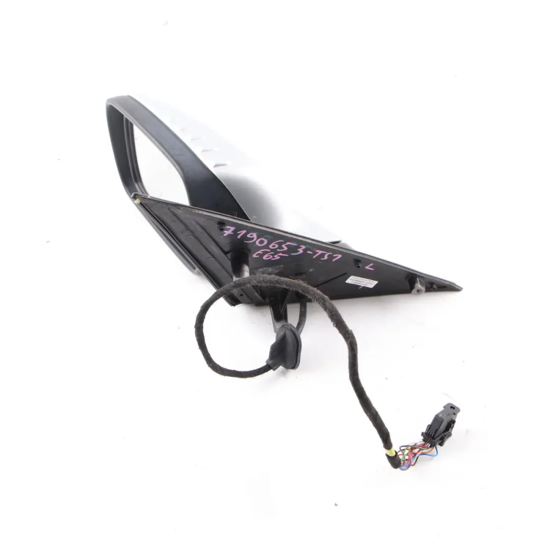 Wing Mirror BMW E65 E66 High Gloss Auto Dip Heated Left N/S Titansilber Silver to with Part number 7190653 Wing Mirror BMW E65 E66 High Gloss Auto Dip Heated Left N/S Titansilber Silver - SKU rhd-7190653-TS1 - Part number 7190653