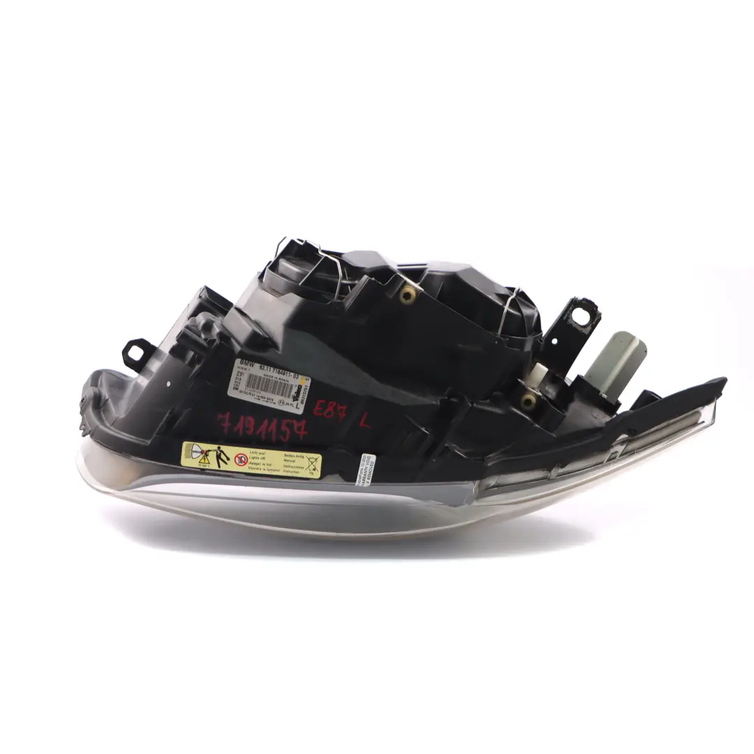 Bi-Xenon Headlight Headlamp Lamp Light Front Left N/S 7164911 to BMW E87 with Part number 7191157 BMW E87 Bi-Xenon Headlight Headlamp Lamp Light Front Left N/S 7164911 - SKU rhd-7191157 - Part number 7191157
