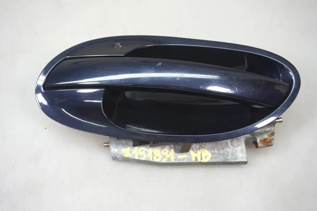 Outer Door Handle Opener Rear Left N/S Monacoblau to BMW 7 Series E65 E66 with Part number 7191891 BMW 7 Series E65 E66 Outer Door Handle Opener Rear Left N/S Monacoblau - SKU rhd-7191891-MB - Part number 7191891