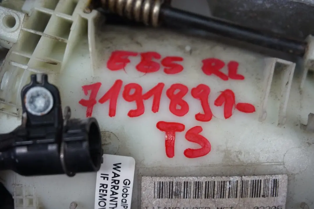 BMW 7 Series E65 E66 Outer Door Handle Opener Rear Left N/S Titan Silber - SKU rhd-7191891-TS - Part number 7191891