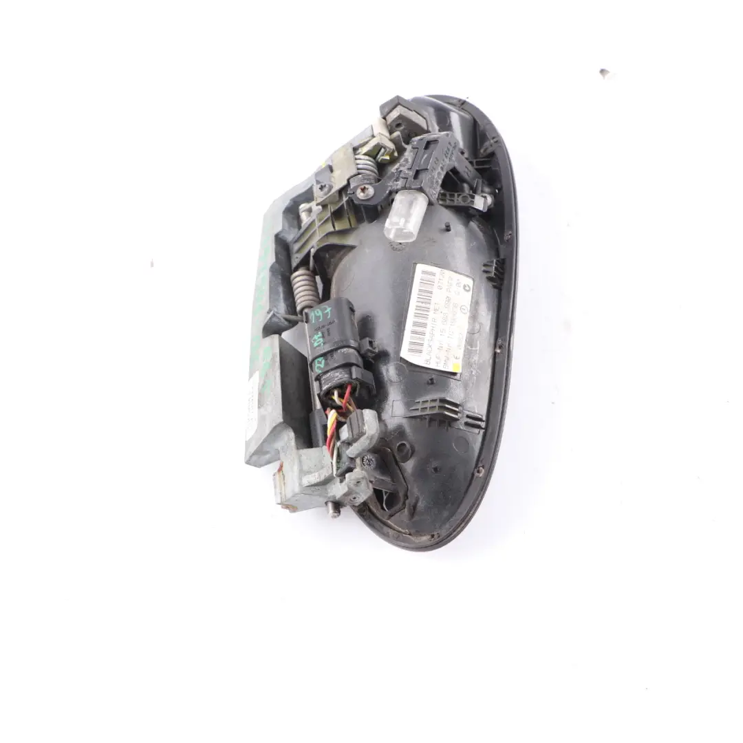  Door Handle Opener BMW E65 E66 Outer Front Right O/S Black Sapphire Metallic 475 - SKU rhd-7191906-BS - Part number 7191906