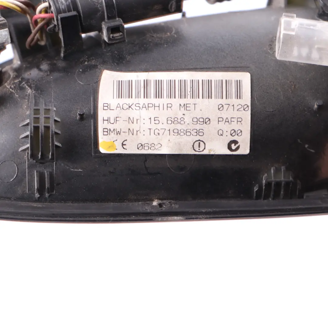 Door Handle Opener BMW E65 E66 Outer Front Right O/S Black Sapphire Metallic 475 to with Part number 7191906 Door Handle Opener BMW E65 E66 Outer Front Right O/S Black Sapphire Metallic 475 - SKU rhd-7191906-BS - Part number 7191906