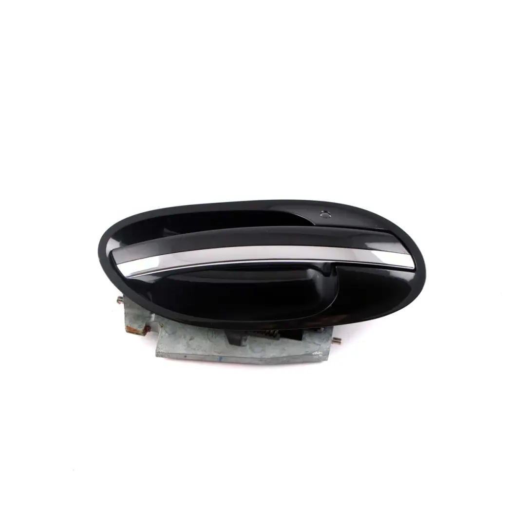 Door Handle Opener BMW E65 E66 Outer Rear Right O/S Black Sapphire Metallic 475 - SKU rhd-7191908-BS - Part number 7191908
