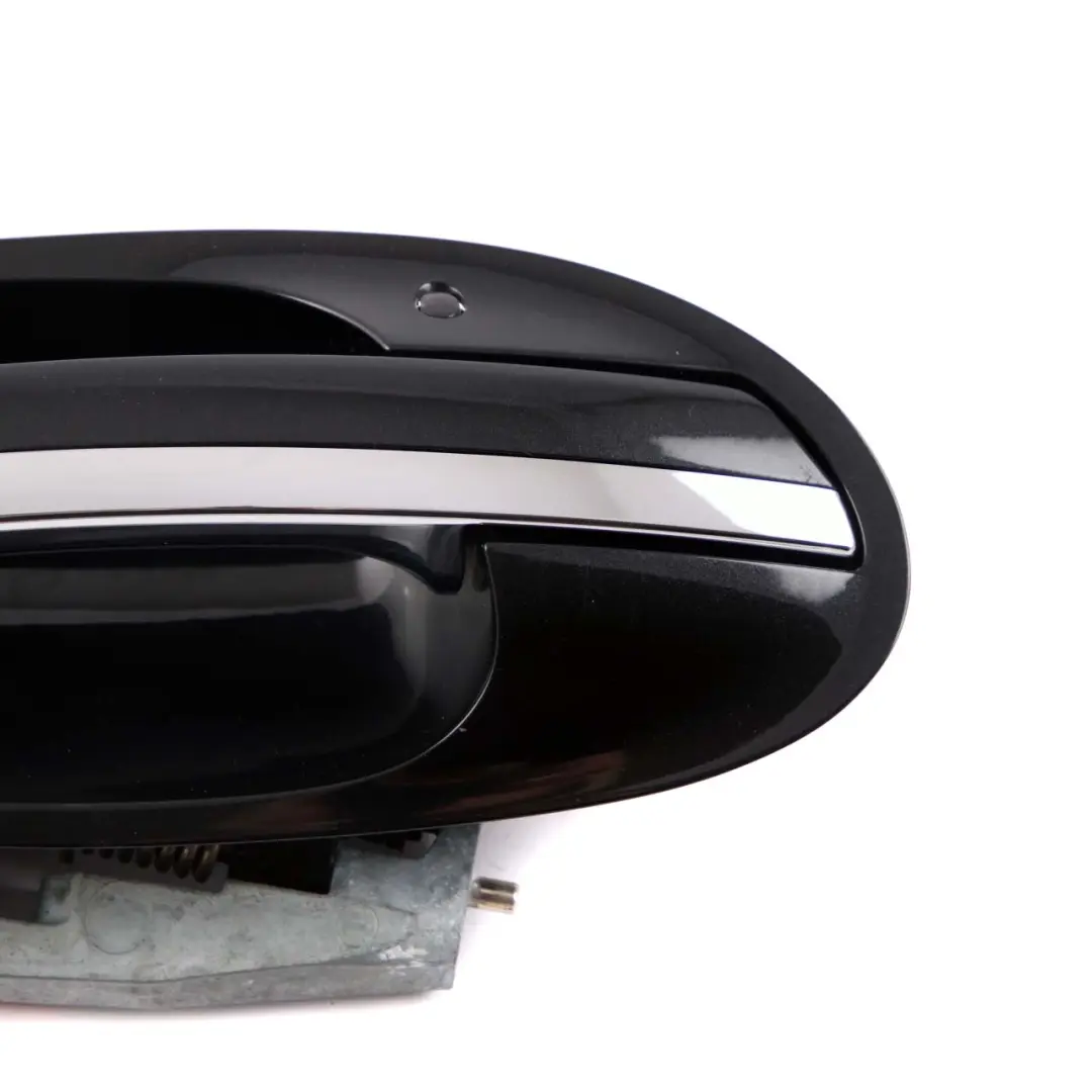  Door Handle Opener BMW E65 E66 Outer Rear Right O/S Black Sapphire Metallic 475 - SKU rhd-7191908-BS - Part number 7191908